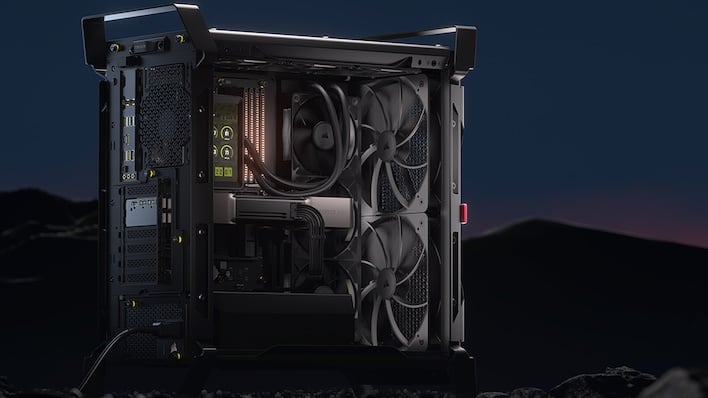 Corsair's Warthog Case Brings Thirteen Fan Mounts and a Halo Cosplay to Your Desk
