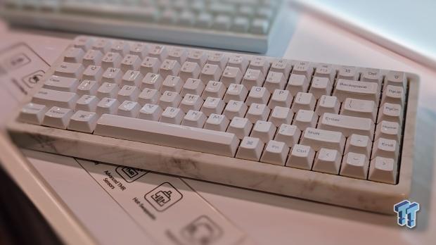 Keychron Goes Full Luxury: Q16 HE 8K Gets a Marble Body and Ceramic Keycaps