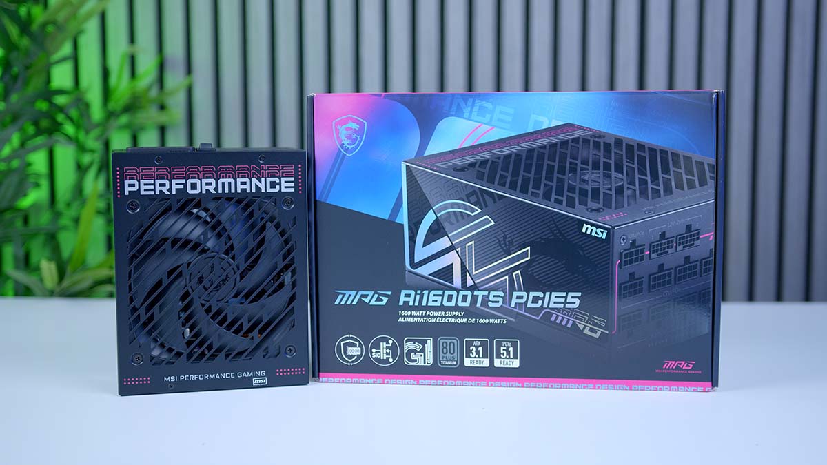 MSI MPG Ai1600TS PCIE5: 1600W Titanium With a Built-In Kill Switch for Your GPU